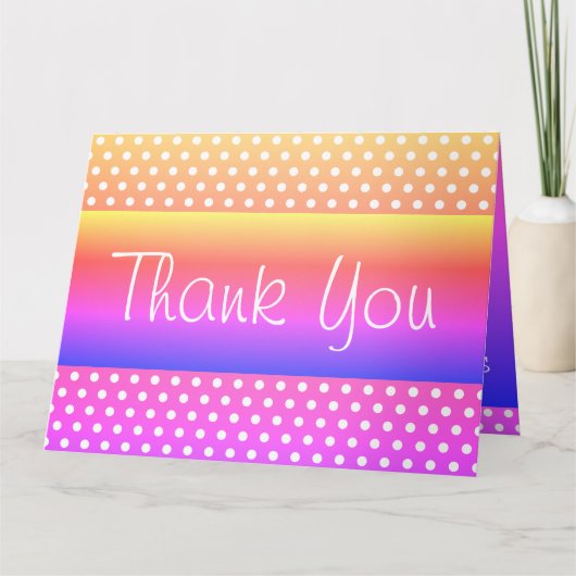 Bedankt dat je erom geeft kaart (Voorkant)