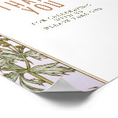 Bedankt dat je gasten Art Nouveau tekent door Muc Poster (Hoek)