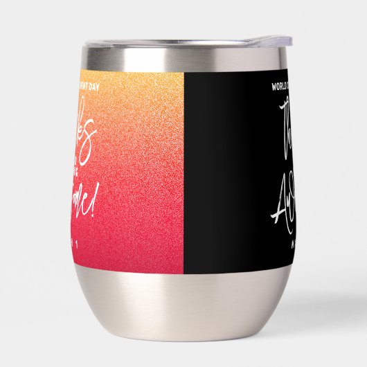 Bedankt dat je geweldig bent! Wereld Compliment Da (Links)