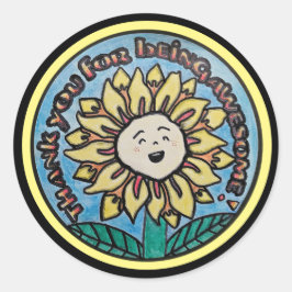 Bedankt dat je Geweldige Stickers bent