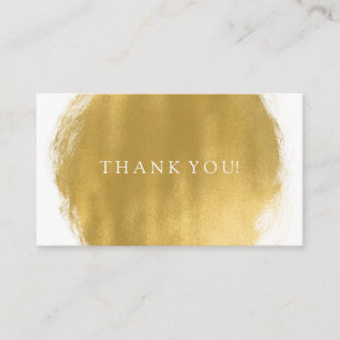 Bedankt dat je Gold Paint hebt ingevoegd Informatiekaartje