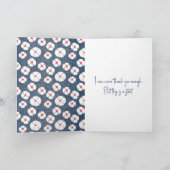 Bedankt dat je het meisje met de Daaisse hebt gevo Kaart (Binnen)