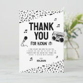 Bedankt dat je het met mij 90s hiphop hebt gedaan (Staand voorkant)