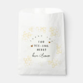 Bedankt dat je hier bent bedankzakje (Voorkant)