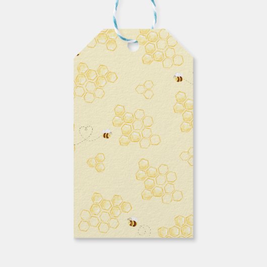 Bedankt dat je hier bent cadeaulabel (Achterkant)