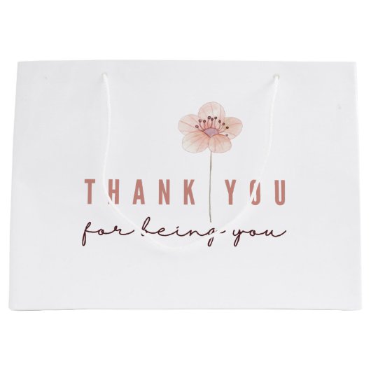 Bedankt dat je jezelf bent cadeautas (Voorkant)