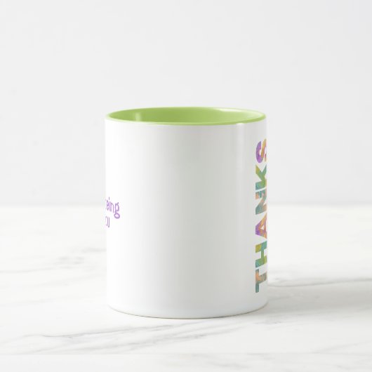 Bedankt dat je jezelf bent mok (Midden)