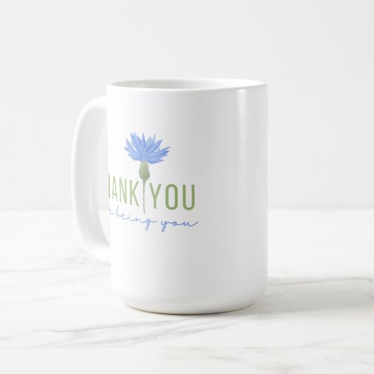 Bedankt dat je jezelf bent mok (Voorkant links)