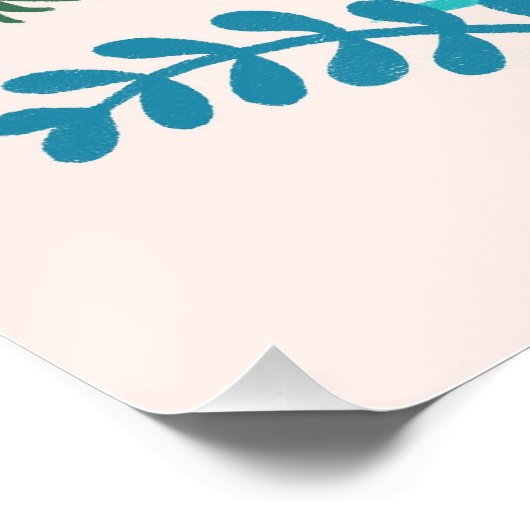 Bedankt dat je jezelf bent perfect poster (Hoek)