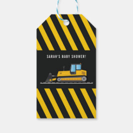 Bedankt dat je Labels geeft onder bouwthema Cadeaulabel