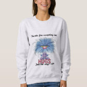 Bedankt dat je me accepteert Dames sweatshirt (Voorkant)