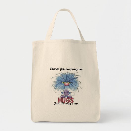 Bedankt dat je me accepteert Dames T-Shirt Tote Bag (Voorkant)