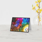 Bedankt dat je me hebt gesteund in mijn strijd teg kaart (Gele Bloem)