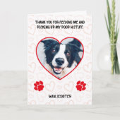 Bedankt dat je me hebt gevoed en mijn poep hebt op kaart (Voorkant)