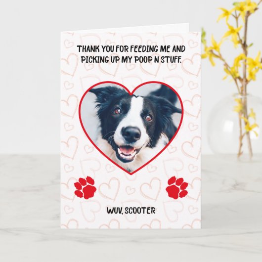 Bedankt dat je me hebt gevoed en mijn poep hebt op kaart (Gele Bloem)