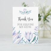 Bedankt dat je me hebt helpen groeien (Staand voorkant)