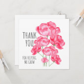 Bedankt dat je me helpt groeien kaart (Voorkant / Achterkant in situ)