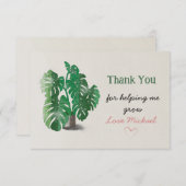 Bedankt dat je me helpt met het kweken van Waterve (Voorkant / Achterkant)