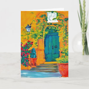 Bedankt dat je me in je huis hebt verwelkomd kaart