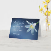 Bedankt dat je me niet hebt vermoord Kaart (Gele Bloem)