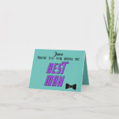 Bedankt dat je mijn beste man bent! bewerkbaar (Voorkant)