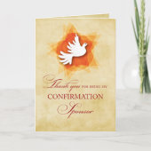 Bedankt dat je mijn bevestigingssponsor bent, Dove (Voorkant)