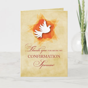 Bedankt dat je mijn bevestigingssponsor bent, Dove