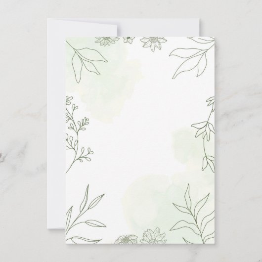 Bedankt dat je mijn Bridesmaid Wedding Kaart bent (Achterkant)