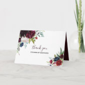 Bedankt dat je mijn Bridesmaid Wedding Kaart bent (Voorkant)