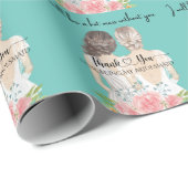 Bedankt dat je mijn bruidsblauw bent cadeaupapier (Rol Hoek)