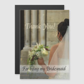 Bedankt dat je mijn bruidsmeisje bent (Voorkant / Achterkant)