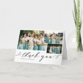 Bedankt dat je mijn bruidsmeisje foto bent Dank je (Voorkant)