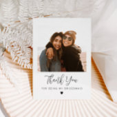 Bedankt dat je mijn bruidsmeisje kaart bent