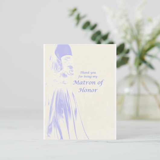 Bedankt dat je mijn maatje van eer bent briefkaart (Staand voorkant)