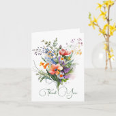 Bedankt dat je mijn Maid of Honor bent Kaart (Gele Bloem)