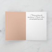 Bedankt dat je mijn Maid of Honor bent Kaart (Binnen)