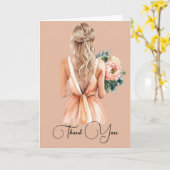 Bedankt dat je mijn Maid of Honor bent Kaart (Gele Bloem)