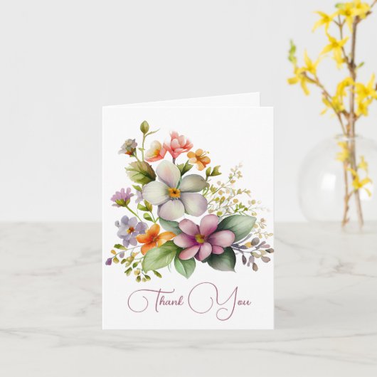 Bedankt dat je mijn Maid of Honor bent Kaart (Gele Bloem)