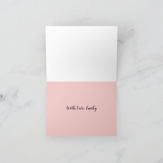 Bedankt dat je mijn moeder bent, dankkaart feestdagen kaart (Binnen)