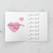 Bedankt dat je mijn moeder bent! kaart (Binnen)