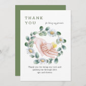 Bedankt dat je mijn rots bent (Voorkant / Achterkant)