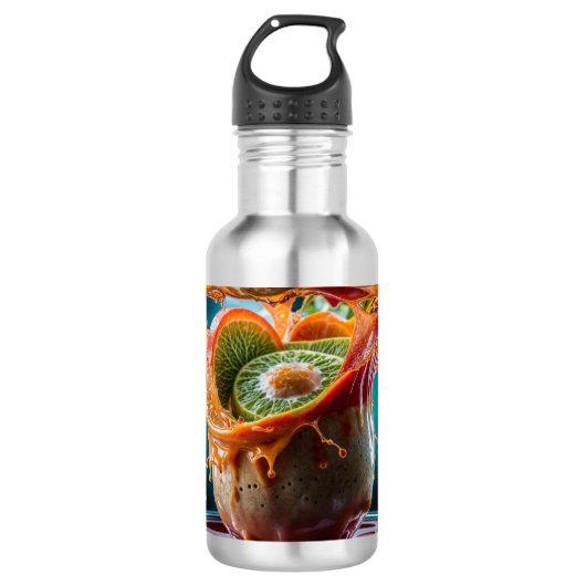 Bedankt dat je mijn rots bent, papa waterfles (Voorkant)
