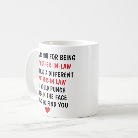 BEDANKT DAT JE MIJN SCHOONMOEDER BENT KOFFIEMOK (Voorkant links)