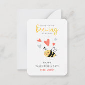 Bedankt dat je mijn Valentijn bent Notitiekaartje (Voorkant)