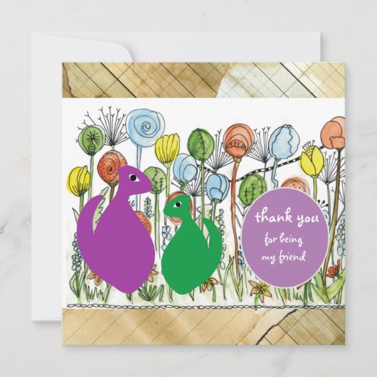 Bedankt dat je mijn vriend bent (Voorkant)