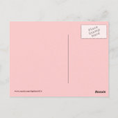 Bedankt dat je mijn vriend bent briefkaart (Achterkant)