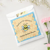 Bedankt dat je naar Ba-bee Shower bent gekomen Bedankzakje (Gezegeld)