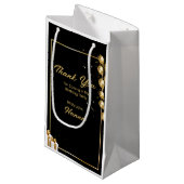 Bedankt dat je naar het feest kwam klein cadeauzakje (Voorkant Gekanteld)