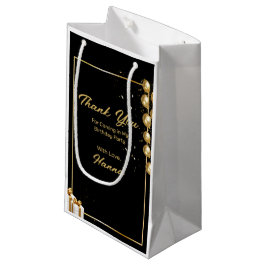 Bedankt dat je naar het feest kwam klein cadeauzakje