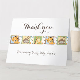 Bedankt dat je naar mijn baby shower bent gekomen